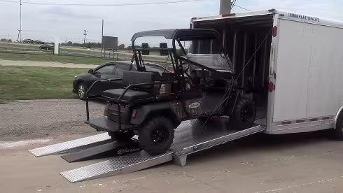 motorcycle and power sports transport